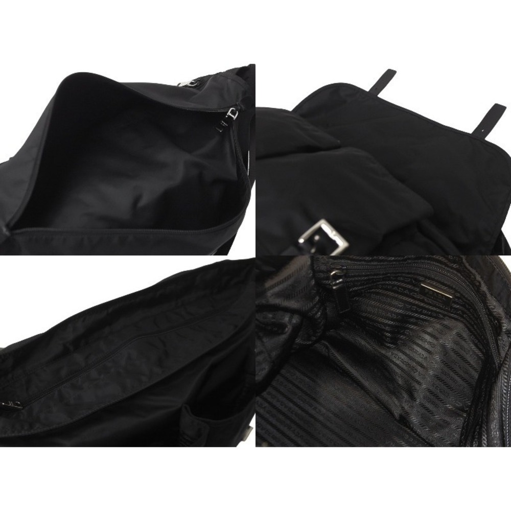 Prada Messenger Crossbody Bag Shoulder Black - Picture 9 of 10